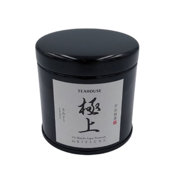 KITSUNE uji matcha super premium samidori 40g 1 Чай матча uji super premium samidori by KITSUNE, 40g