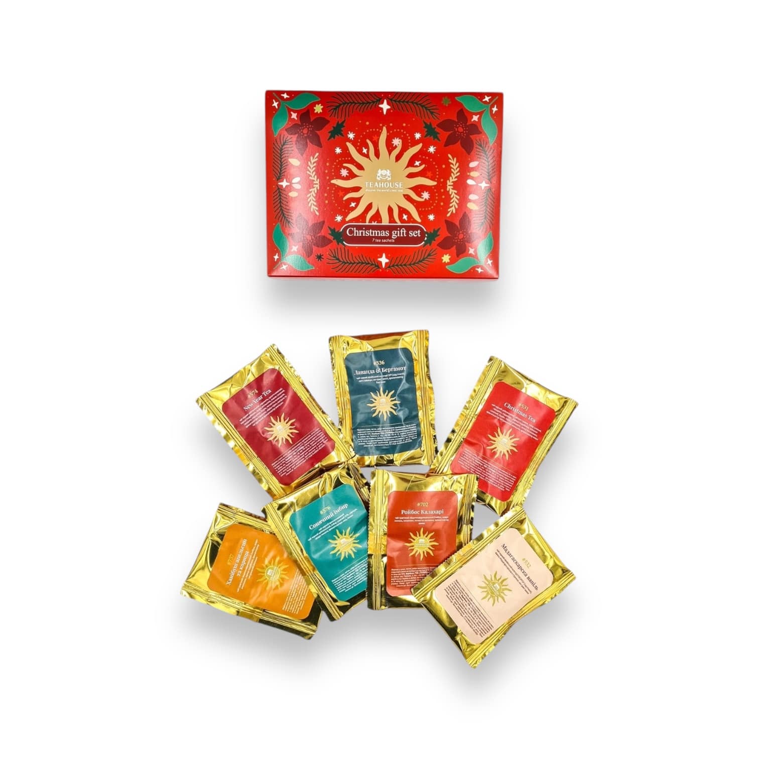 різдвяний набір 1-min Подарункова колекція чаю "Christmas gift set"