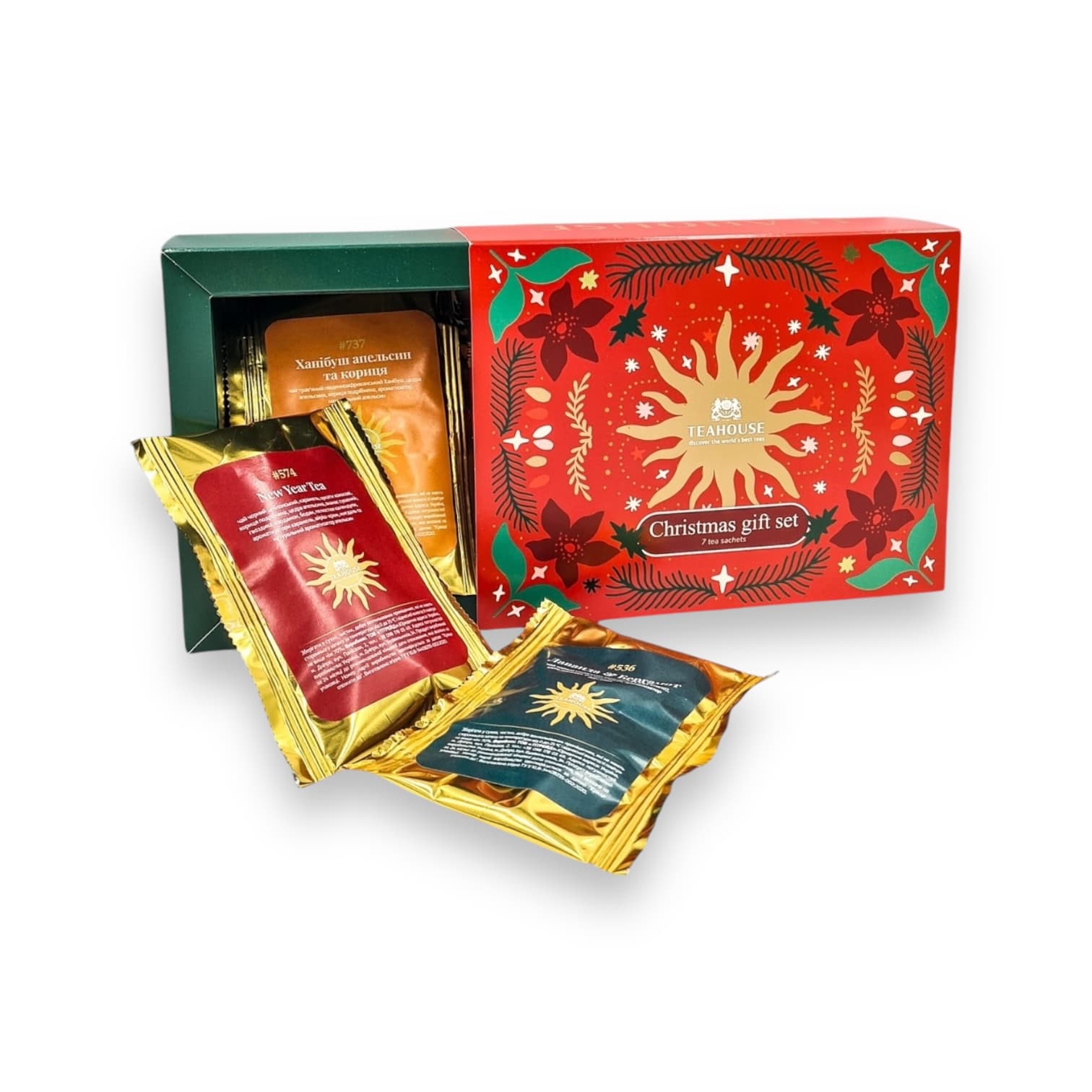 різдвяний набір 3-min Подарункова колекція чаю "Christmas gift set"