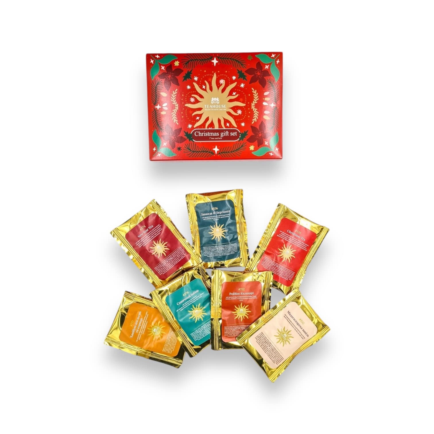 різдвяний набір-min Подарункова колекція чаю "Christmas gift set"