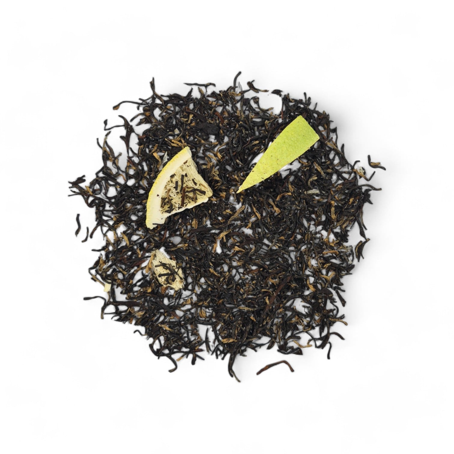 581 лист-min Чай Black Yuzu Bergamot botanical infusion №581