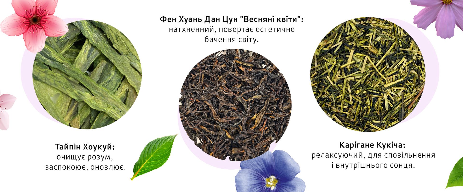 Добірка чаїв TEAHOUSE для натхненних весняних чаювань Добірка чаїв TEAHOUSE для натхненних весняних чаювань